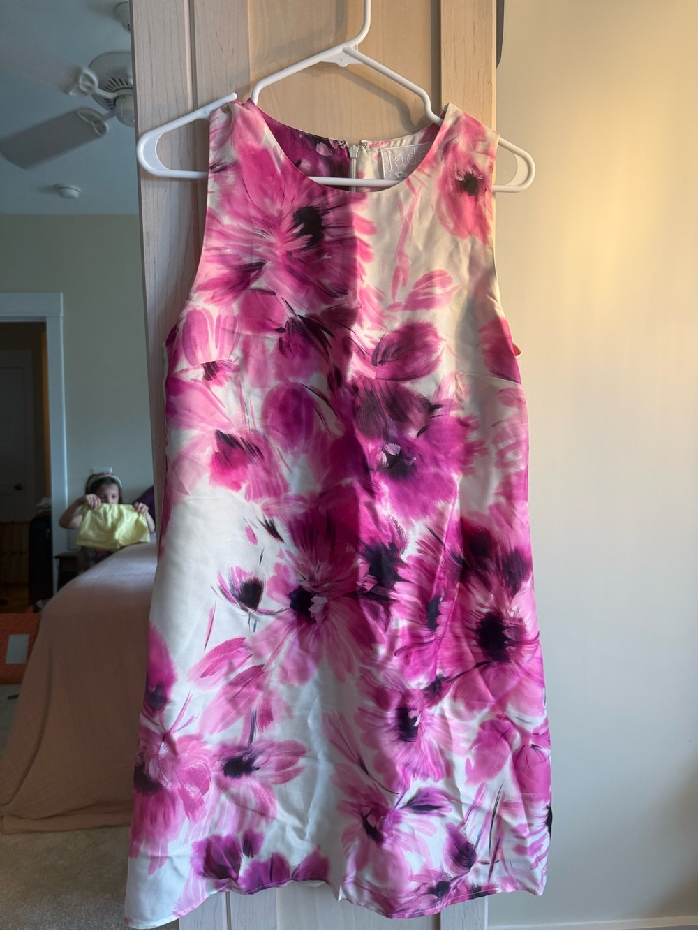 Jade Pink Watercolor Floral Top